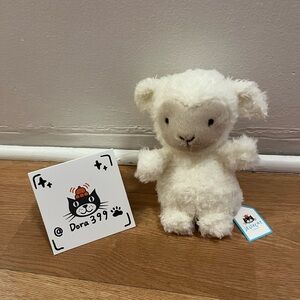 Jellycat Authentic Little Lamb Plush – 7” Soft Toy